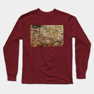 Wall with Bright Stones Long Sleeve T-Shirt